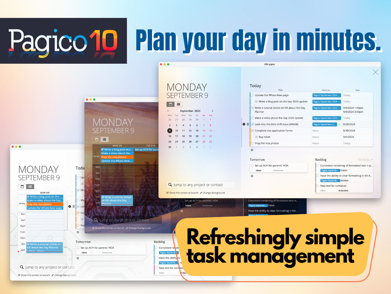 Pagico Personal Plan: Lifetime Subscription