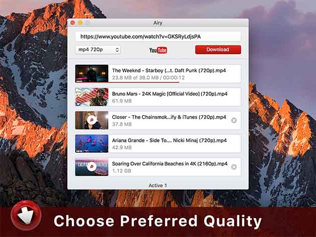 Airy YouTube Video & MP3 Downloader