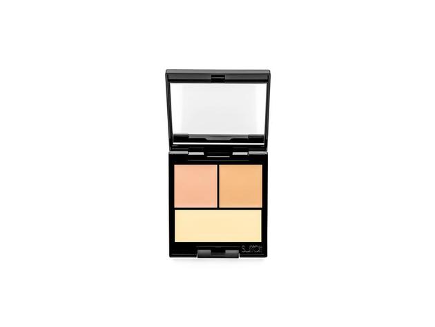 Surratt Beauty Perfectionniste Concealer Palette - 3 Warm Peach Light Tan Yellow Powder