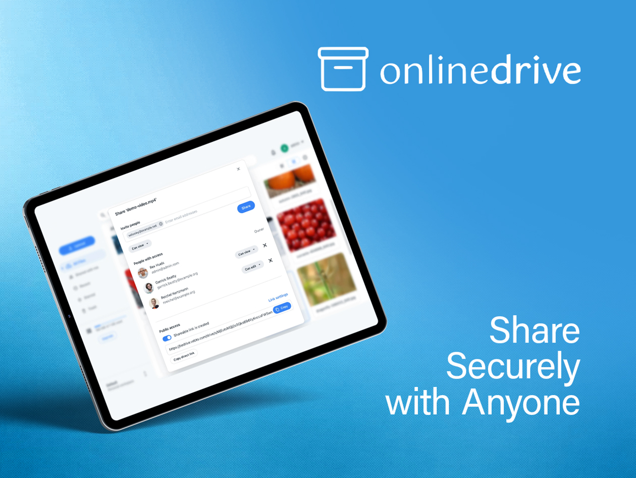 OnlineDrive Cloud Storage: Lifetime Subscription (Enterprise Plan/6TB)
