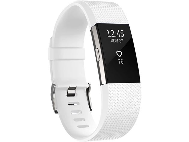 Vivitar Fitness Activity Tracker Band Compatible with iOS 7.0 or Higher/Android 4.2 or Higher, White