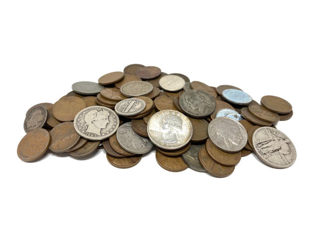 100 Assorted Vintage American Coins