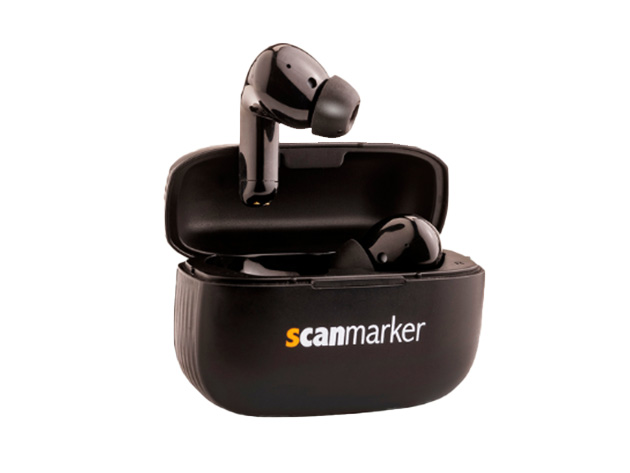 Scanmarker Air Digital Highlighter, Case, & Earbuds Bundle