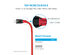 Anker PowerLine+ Micro USB Cable Red / 10ft