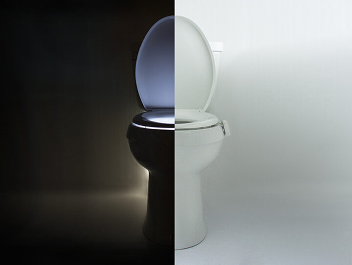 Illumibowl Toilet Night Light, Bathroom Accessory