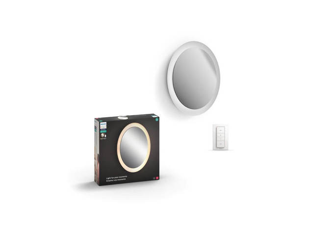 Hue 3435831U7 White Ambiance Adore Lighted Vanity Mirror