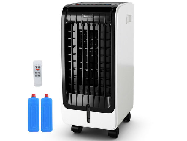 Costway Evaporative Air Cooler Portable Fan Conditioner Cooling Black