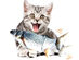 Electric Flipping Fish Toy for Cats