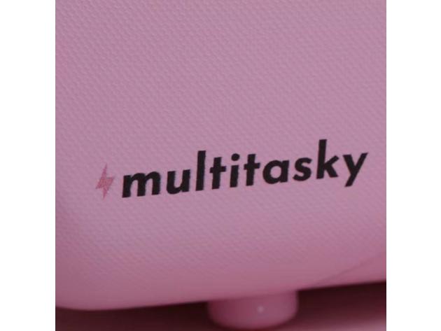 Multi-functional Mini Suitcase - Silver