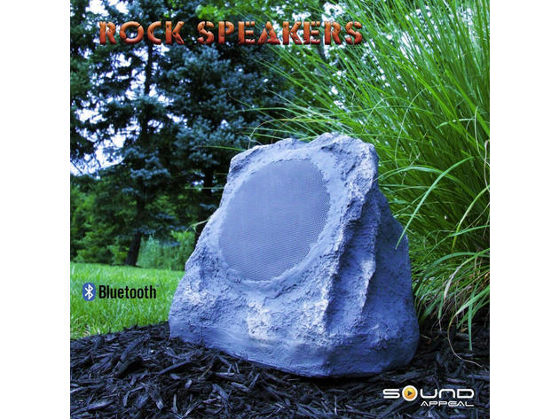 Sound Appeal SAFREE6GREY Free Rok Outdoor Rock Speakers (Pair) - Grey Slate