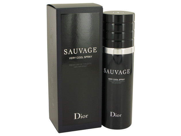 Sauvage Very Cool by Christian Dior Eau De Toilette Spray 3.4 oz for Men (Package of 2)