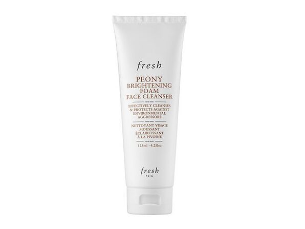 peony brightening foam face cleanser