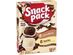 Snack Pack Chocolate and Vanilla Pudding Cups with Real Milk, Family Pack, 12 Count