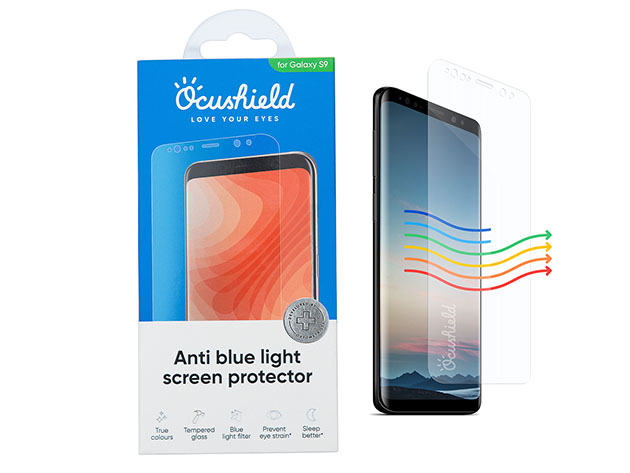 Ocushield Anti-Blue Light Screen Protector for Samsung S8/S9 Plus