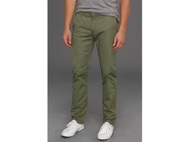 Levi's Men's 511 Slim Fit Hybrid Trousers Green Size 38X30 | MediaCom