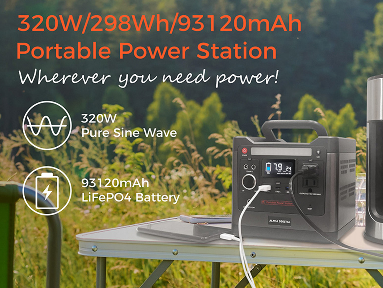 Sungale 320W Portable Power Station