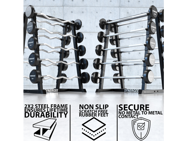 Synergee Fixed Barbell Storage Rack