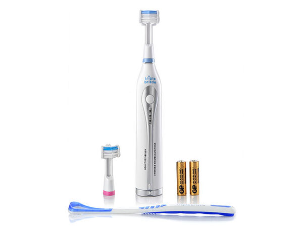 triple bristle brush review