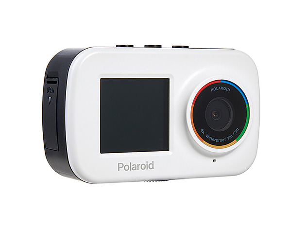 Polaroid 4K Streaming Action Camera - Blue/White (Certified Refurbished)