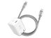 OMNIA X3 USB-C to Lightning Fast Charging Kit + PeAk II C200B Cable (White)