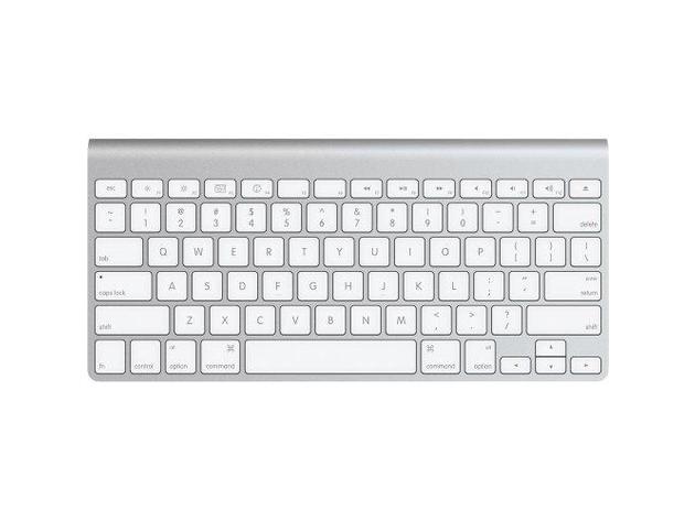Apple Multi-Touch Technology Wireless Keyboard with Bluetooth Connection - White