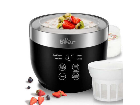 Bear 700W 3 Speed Self-Cleaning Countertop Blender with 40oz