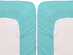 Super-Soft 1800 Series Bamboo Blend 6-Piece Sheet Set (Light Blue/Full)