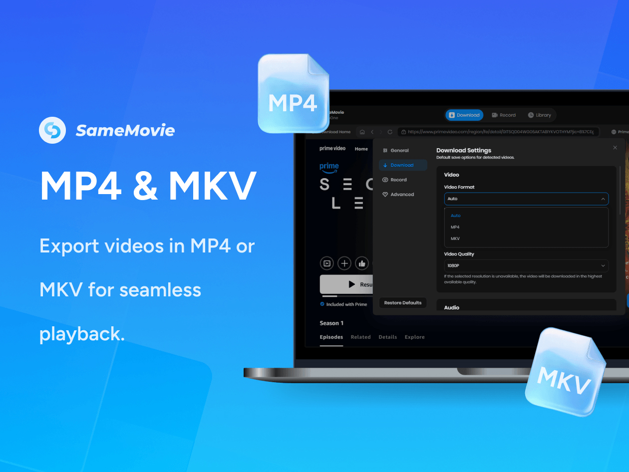 SameMovie All-In-One Video Downloader (Windows)