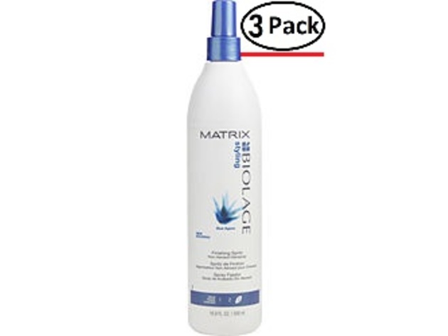 BIOLAGE by Matrix BLUE AGAVE FINISHING SPRITZ 16.9 OZ for UNISEX ---(Package Of 3)