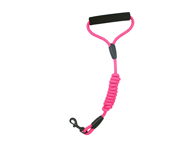 4-Foot Padded Dog Leash (Pink)