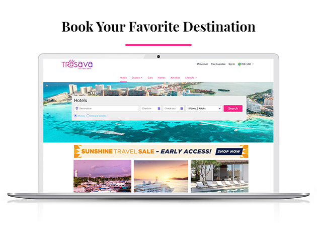 Trasava Luxury Hotel Booking Service: 1 Yr-Membership