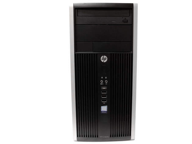 HP Compaq 6200 Tower Computer PC, 3.40 GHz Intel i7 Quad Core, 8GB DDR3 RAM, 500GB SSD Hard Drive, Windows 10 Professional 64 bit (Renewed)