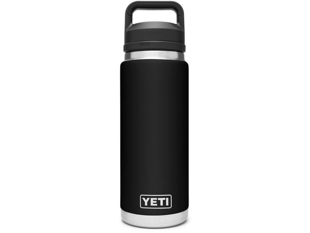 Yeti 21071200018 Rambler 26 oz. Bottle with Chug Cap - Black