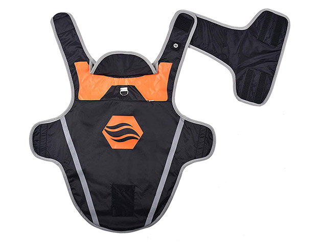 Heated sales dog vest