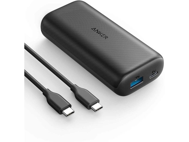 Anker PowerCore PD+ 18 Watt type C, USB, USB type A Portable Charger Power Delivery Power Bank, Black | Macworld