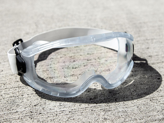 Anti-Scratch Panoramic Protective Goggles with Polycarbonate Lens