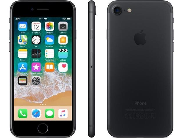 Apple iPhone 7 Unlocked Matte Black/32GB/Grade A+ (Refurbished)