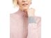 Karen Scott Women's Erin Cotton Colorblocked Mock-Neck Sweater Pink Size Extra Large