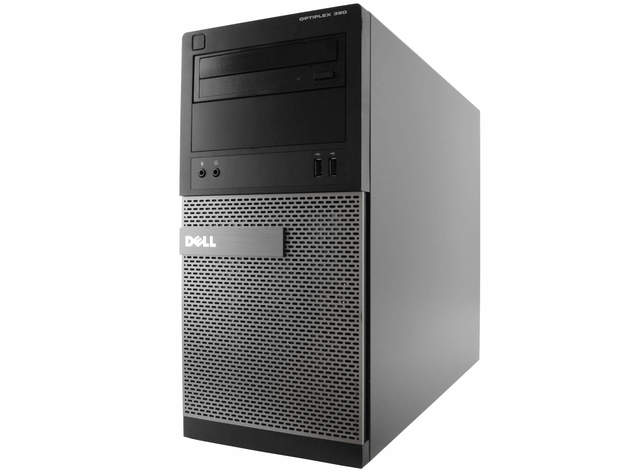 Dell Optiplex 390 Tower Computer PC, 3.20 GHz Intel i5 Quad Core Gen 2, 4GB DDR3 RAM, 250GB SATA Hard Drive, Windows 10 Home 64 bit (Renewed)