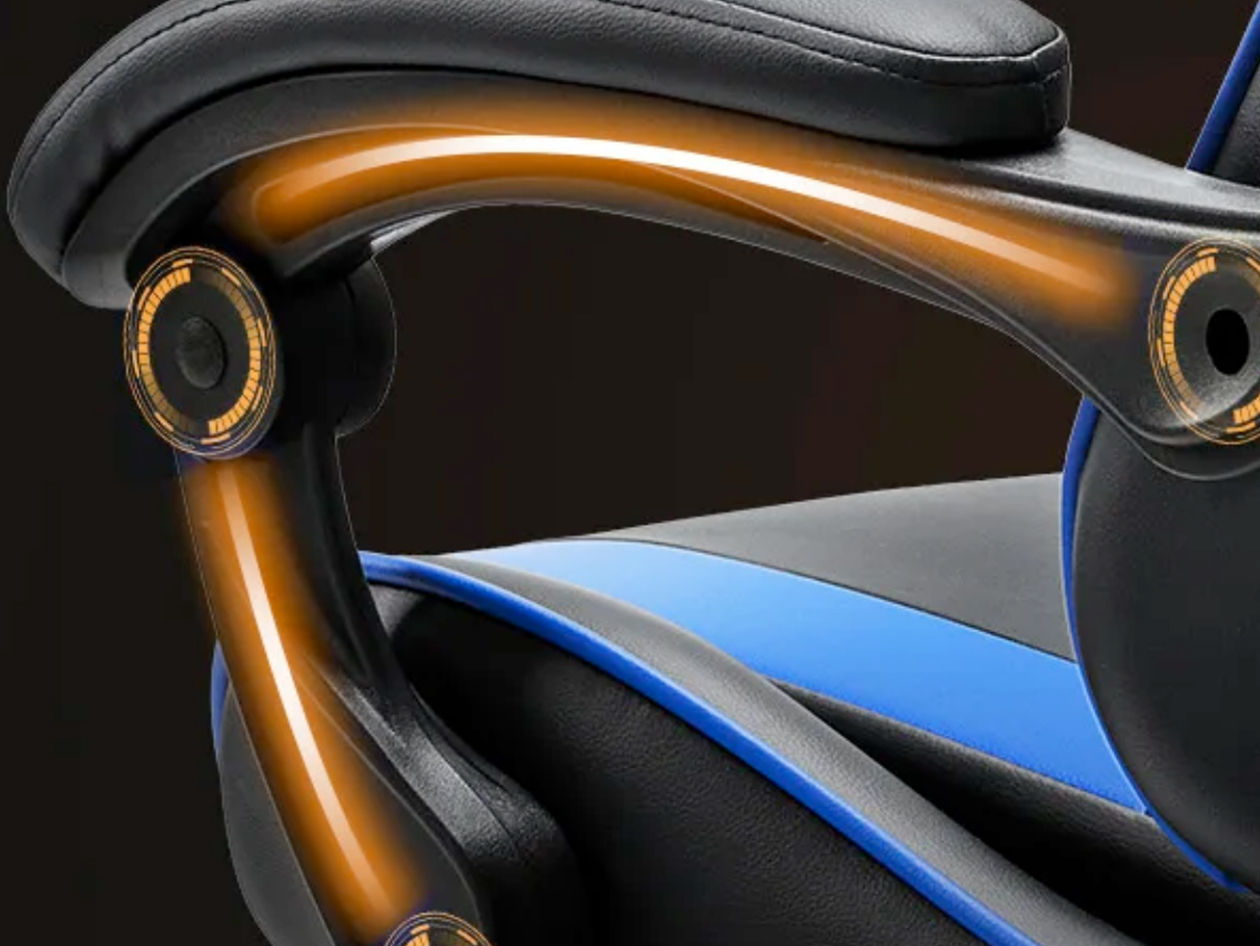Dragon X2 Gaming Chair with Lumbar Support & Foot Rest 