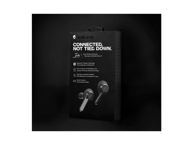 Skull Candy S2SSWM003 Indy Truly Wireless Earbuds - Black