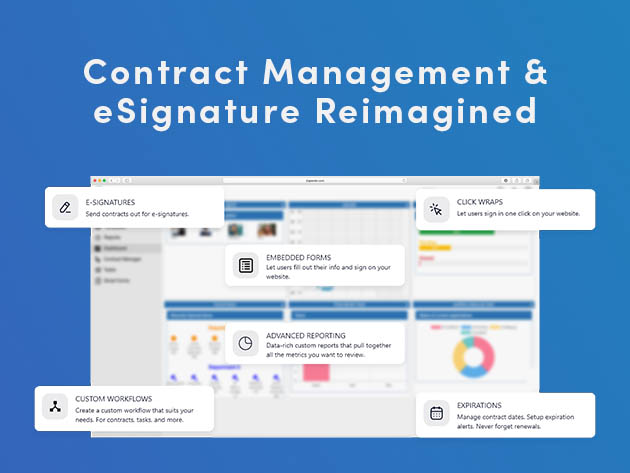 Zapendo Standard - eSign & Contract Management: 2-Yr Subscription