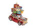 MacKenzie-Childs Glass Ornament - Home for the Holidays - Red