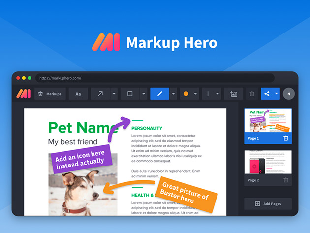 Markup Hero Superhero Plan: 5-Year Subscription