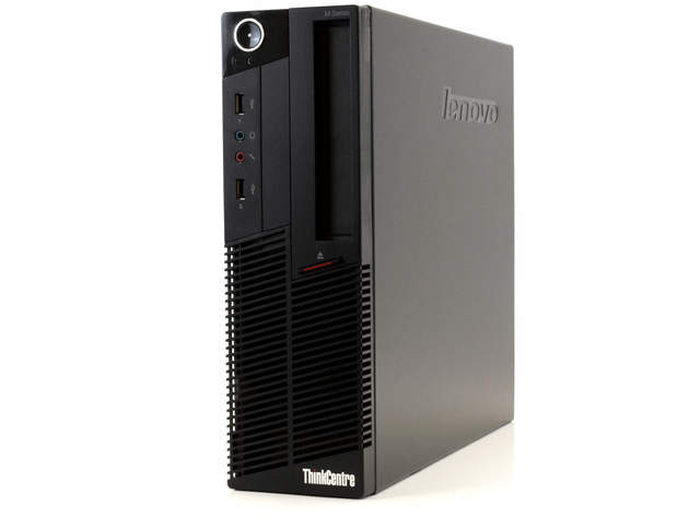 Lenovo ThinkCentre M90P Desktop Computer PC, 3.20 GHz Intel i5 Dual Core Gen 1, 4GB DDR3 RAM, 120GB Solid State Drive (SSD) SSD Hard Drive, Windows 10 Home 64bit (Renewed)