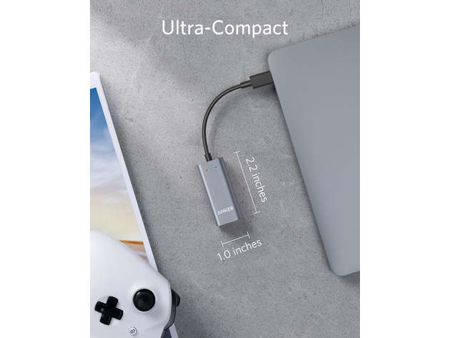 Anker USB-C to Ethernet Adapter Gray