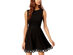 Bee Darlin Juniors' Crochet A-Line Dress Black Size 9/10