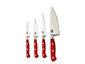 Mad Hungry 4 piece Forged Knife Set - Red