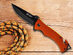 Outdoor Nation Rescue Folding Pocket Knife (Orange)