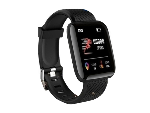 116plus Smart Wristband (Black)